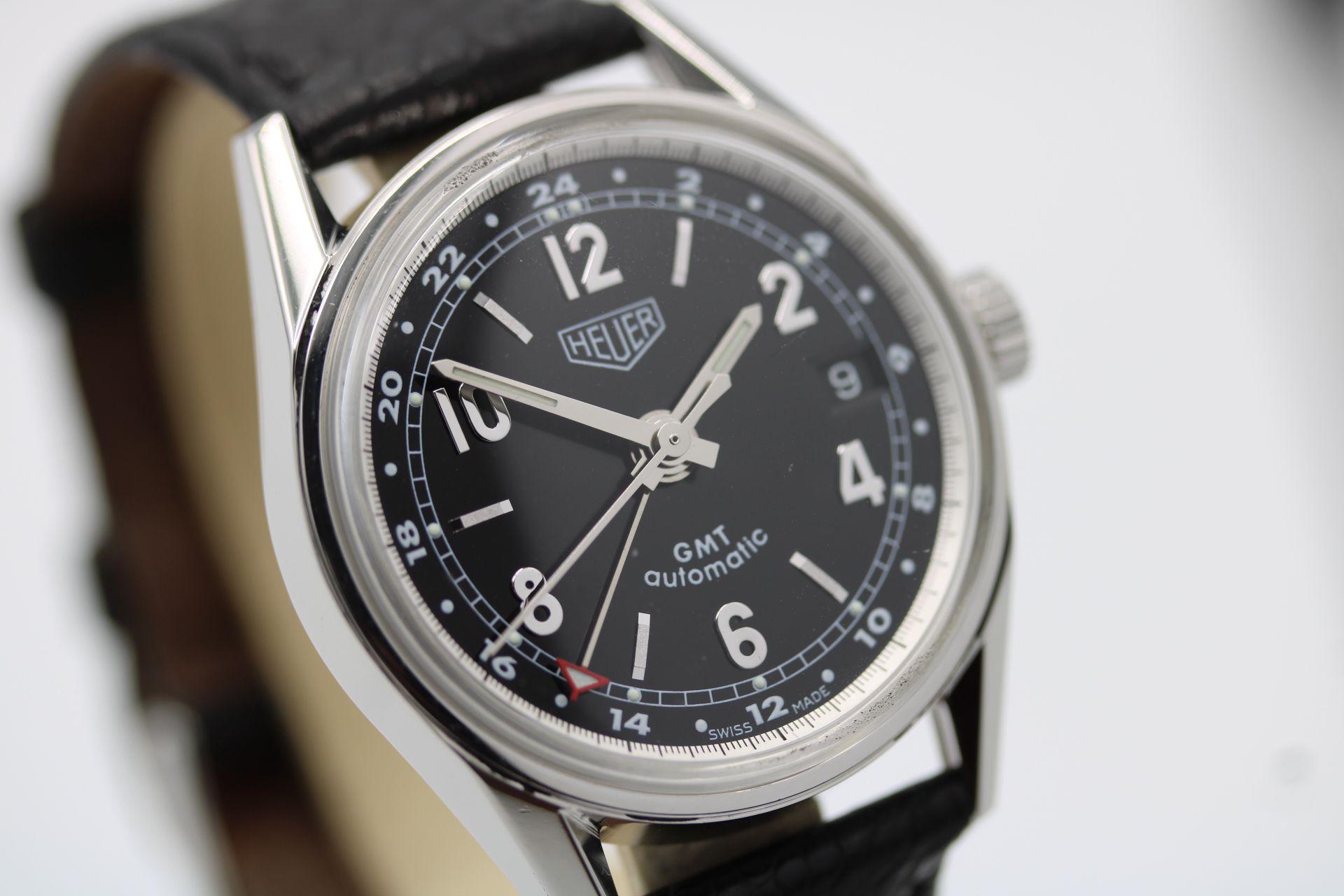 Tag Heuer  - Heuer Carrera GMT 1964 Re-Edition WS2113 4