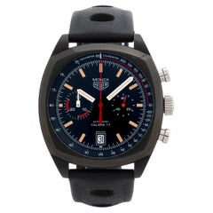 TAG Heuer /Heuer Monza riedizione Ref CR2080. FC6375. Cassa in titanio annerito da 42 mm.