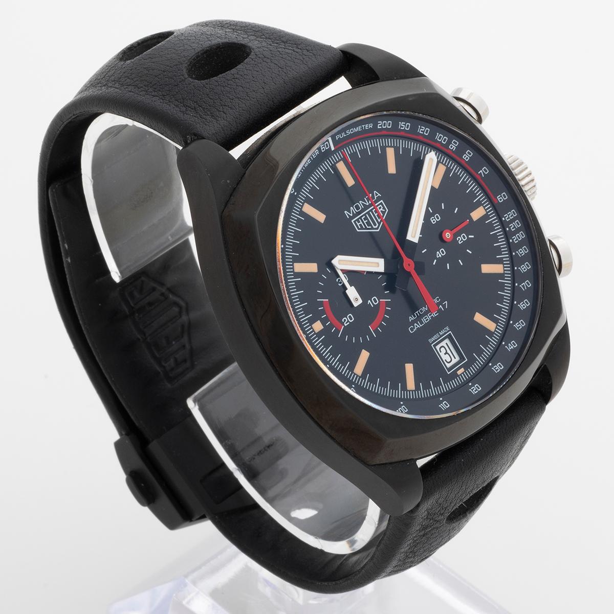 Tag Heuer / Heuer Monza Neuauflage, Ref CR2080. FC6375, Cal 17, Komplettsatz, 2020 im Zustand „Hervorragend“ im Angebot in Canterbury, England