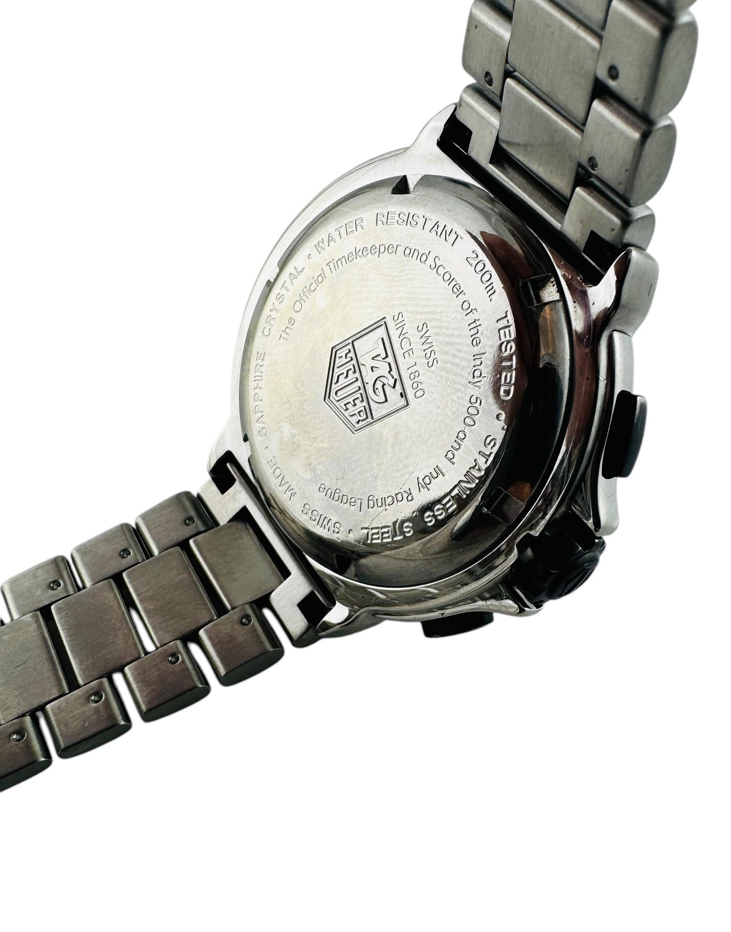  Montre Tag Heuer Indy 500 Chronograph CAC111A Cadran noir #20961 Pour femmes 