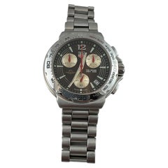 Used TAG Heuer Indy 500 Formula 1 Watch Quartz Black Dial Chronograph