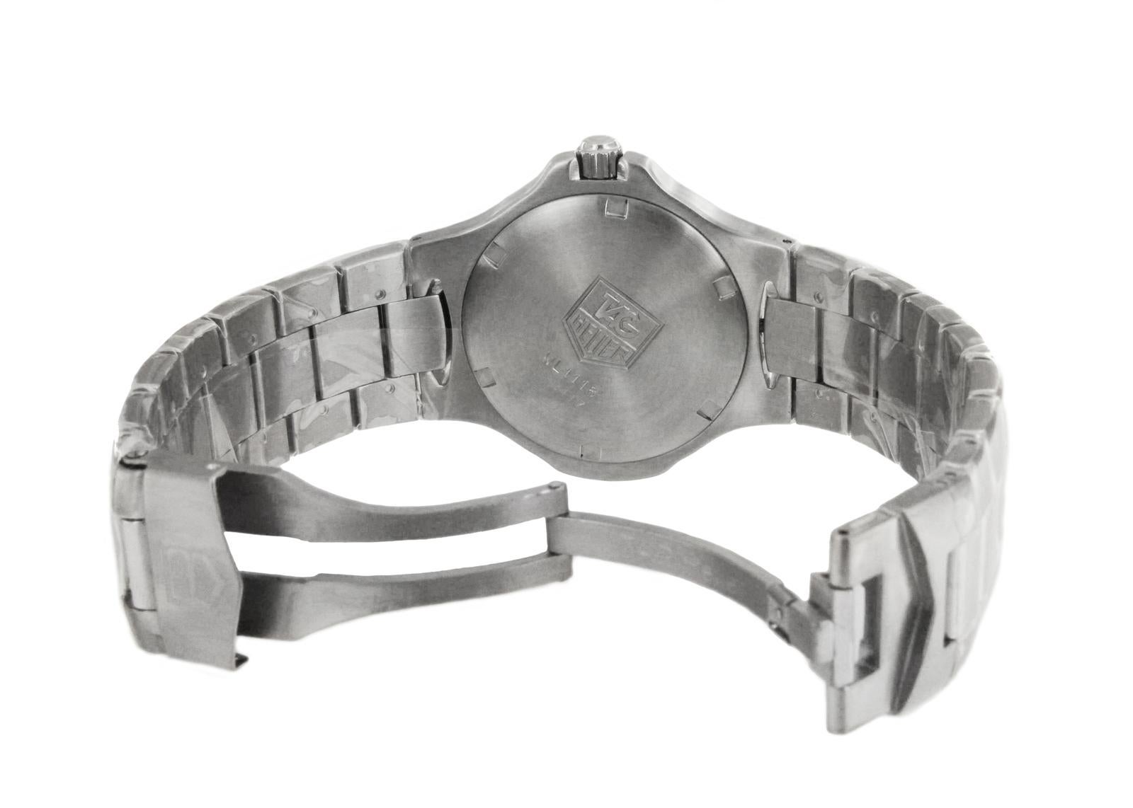 TAG Heuer Kirium Blaues Zifferblatt Uhr WL1116 im Zustand „Hervorragend“ in New York, NY