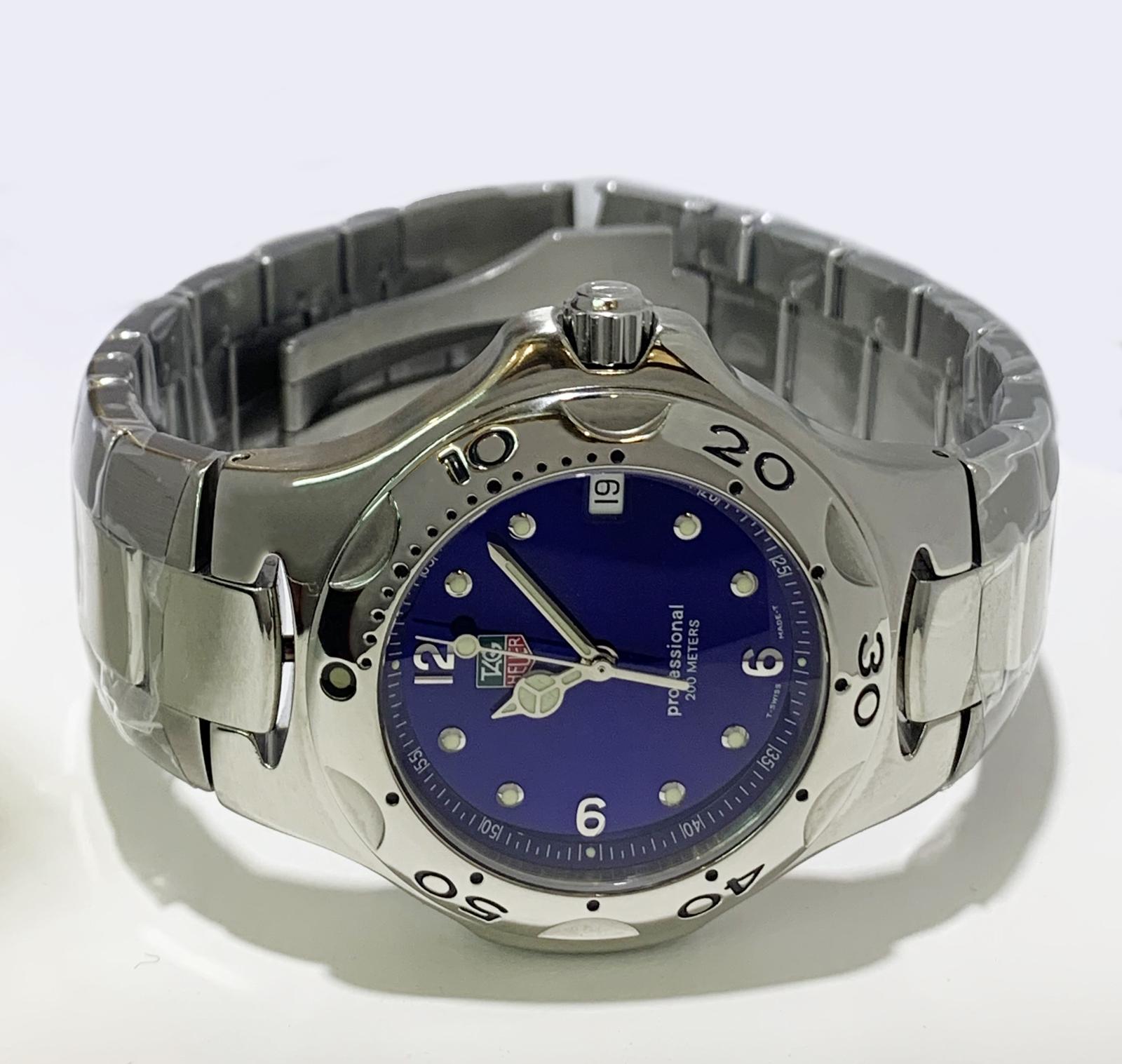 TAG Heuer Kirium Blaues Zifferblatt Uhr WL1116 Damen