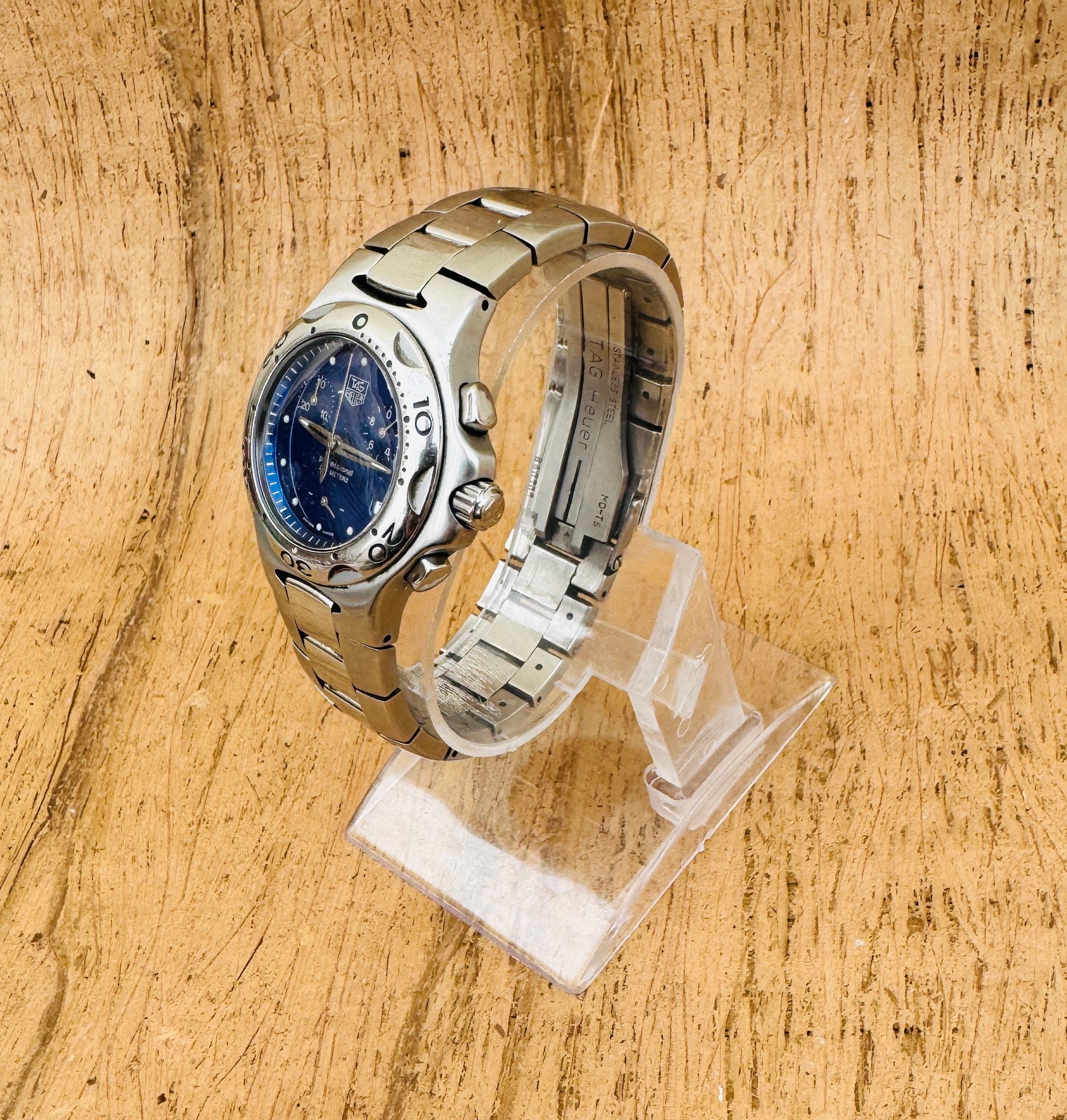 ]TAG Heuer Kirium Chrono Blue Dial CL1211 Watch en venta 5