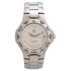 Used Tag Heuer Kirium Date Wristwatch Ref WL111E. Silver Dial, Year 2003. 