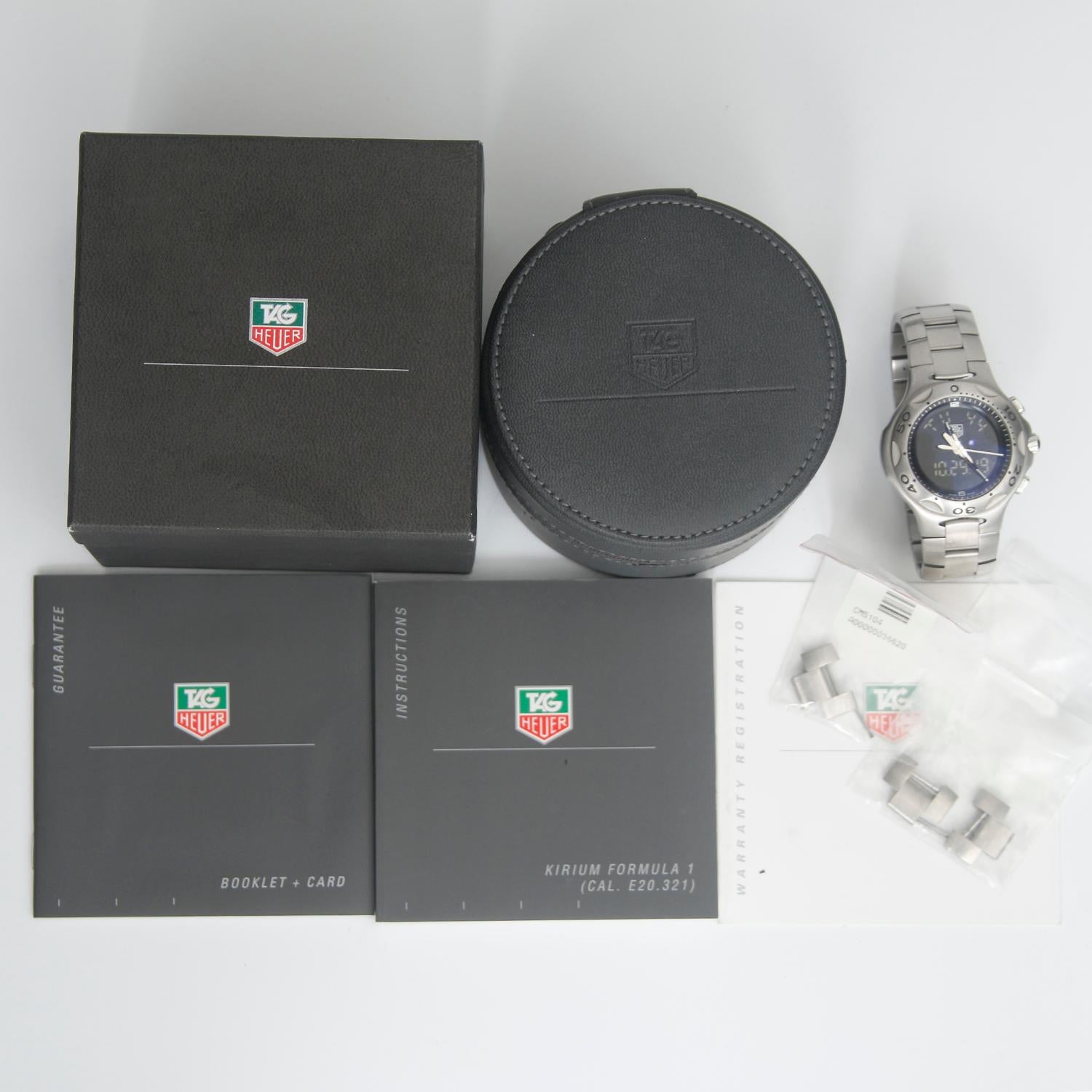 TAG Heuer Kirium Formula One Chronometer Men's Steel Watch CL111A.BA0700 1