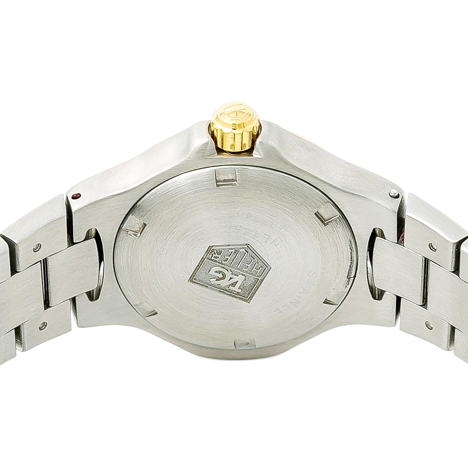 Montre Tag Heuer Kirum Professional WL431E - Quartz - Cadran Argenté Avec Date - Femme - Occasion