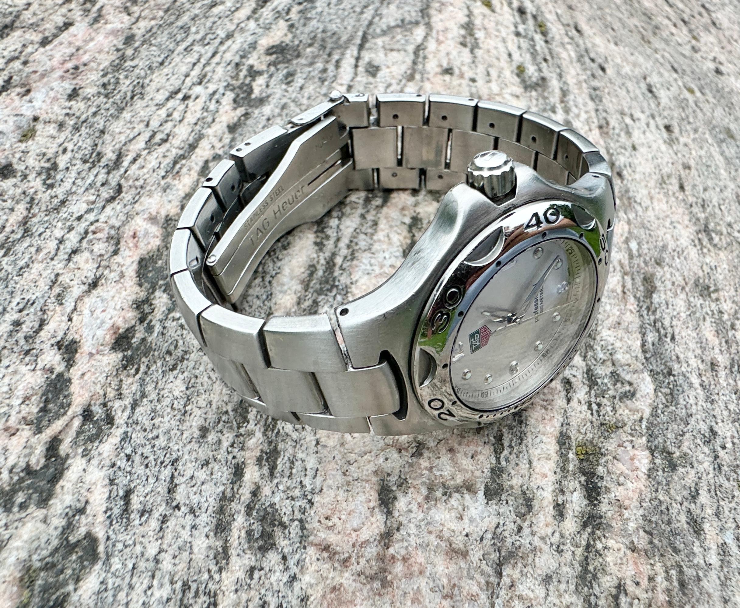 TAG Heuer Kirium WL1114-0 Professional 200m Edelstahl Herrenuhr 7