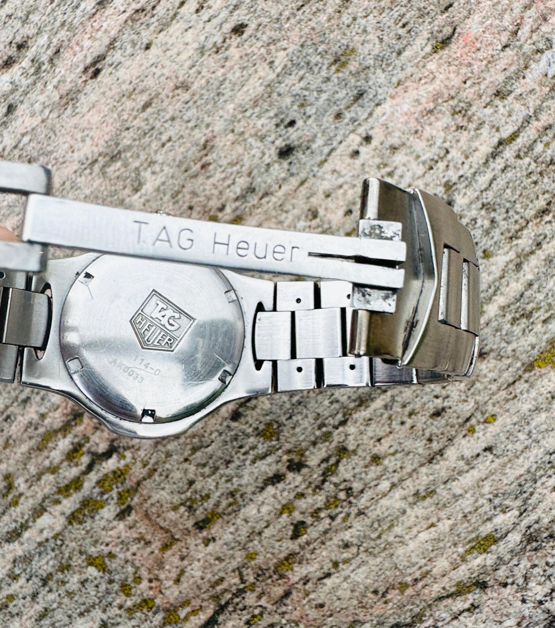 TAG Heuer Kirium WL1114-0 Professional 200m Edelstahl Herrenuhr 10