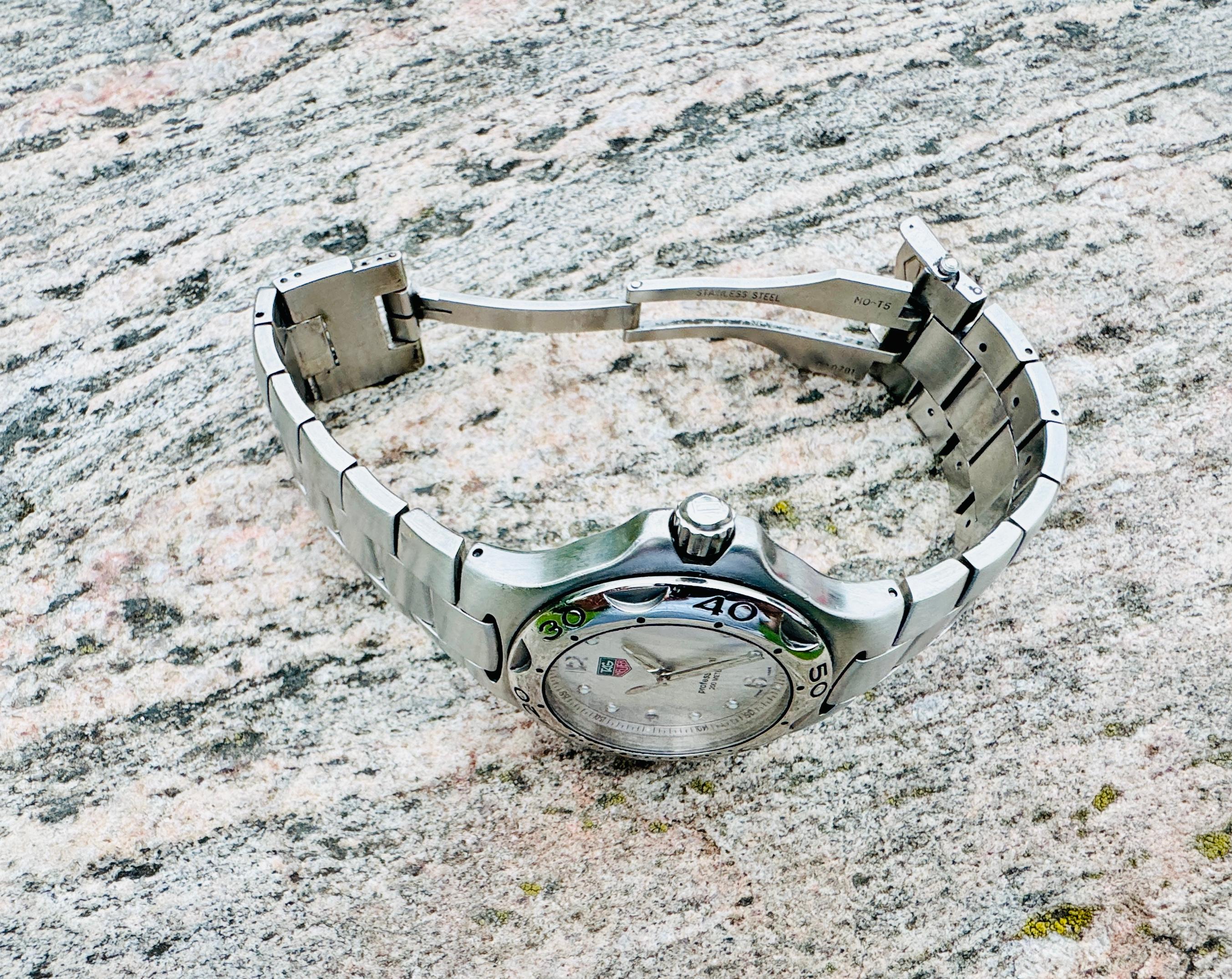 TAG Heuer Kirium WL1114-0 Professional 200m Edelstahl Herrenuhr 11