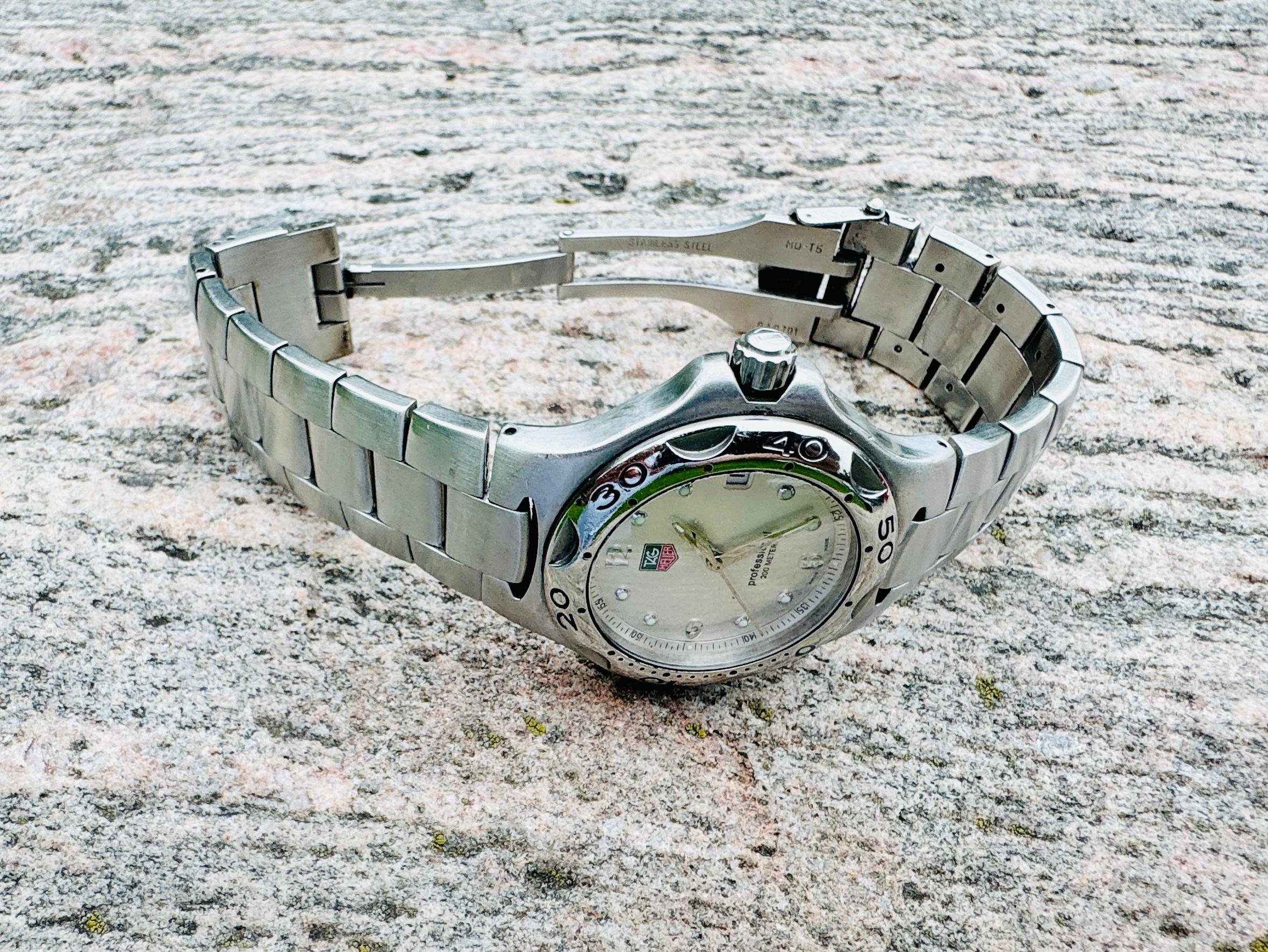 TAG Heuer Kirium WL1114-0 Professional 200m Edelstahl Herrenuhr 12