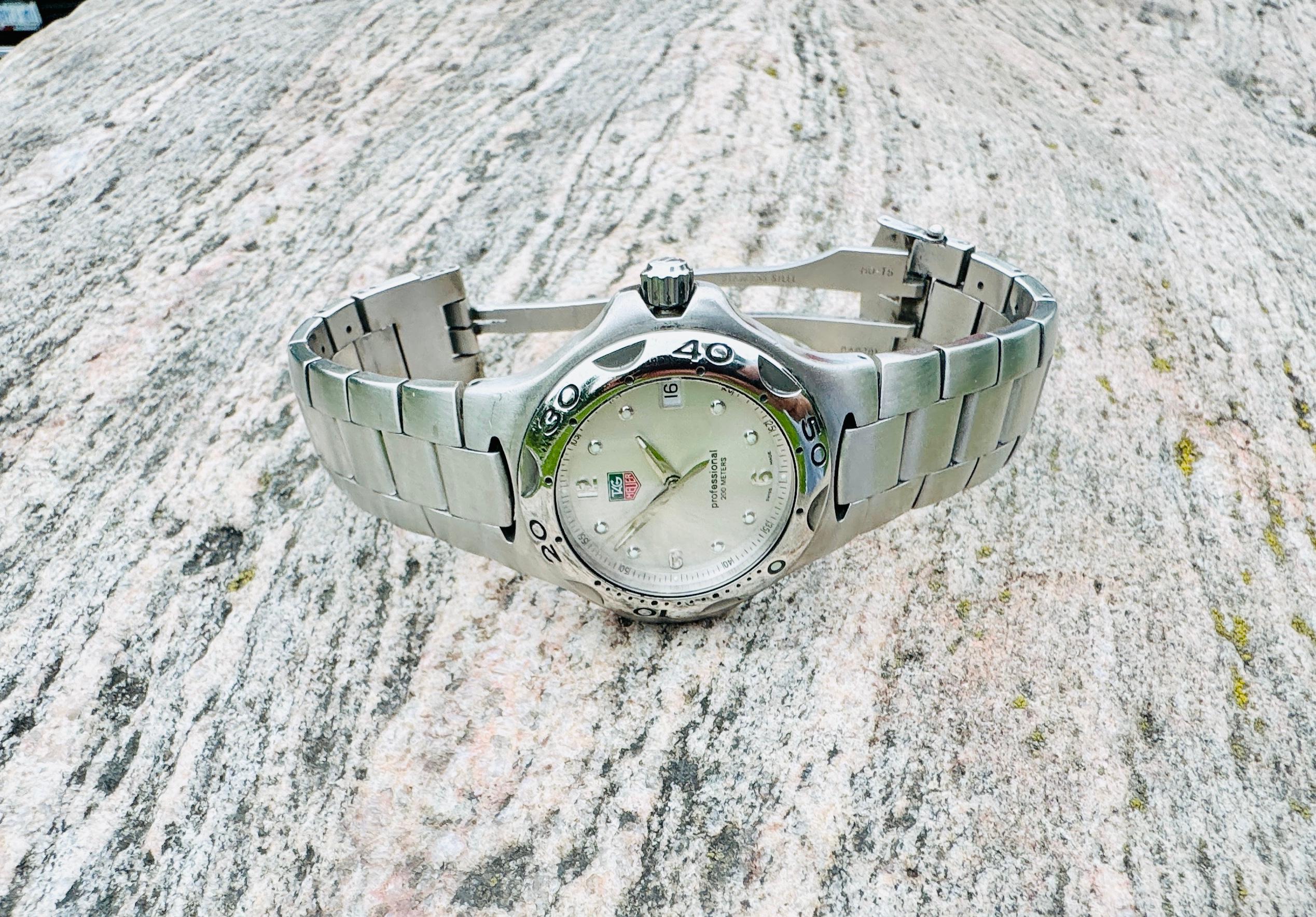 TAG Heuer Kirium WL1114-0 Professional 200m Edelstahl Herrenuhr 13