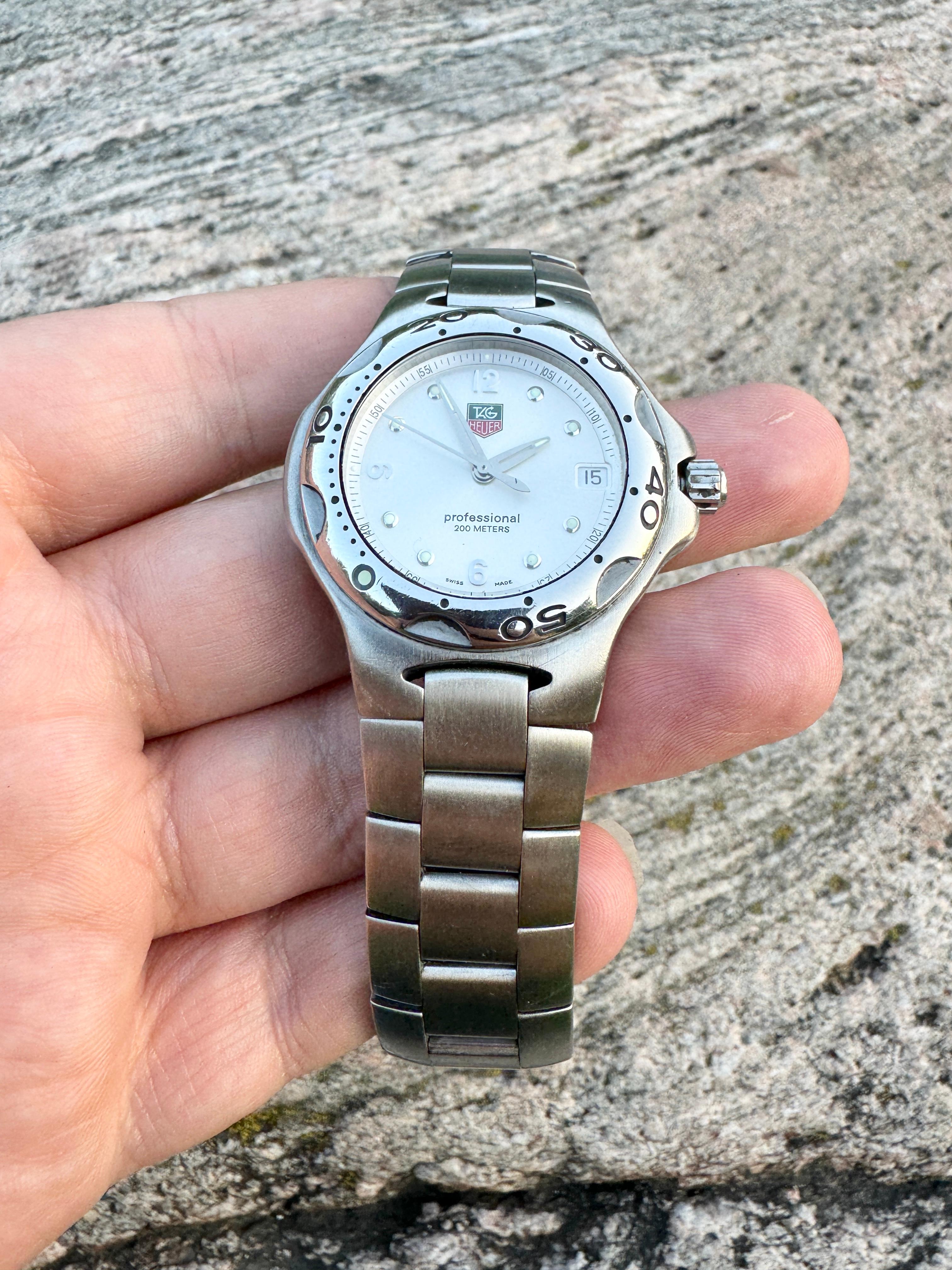 TAG Heuer Kirium WL1114-0 Professional 200m Edelstahl Herrenuhr 4