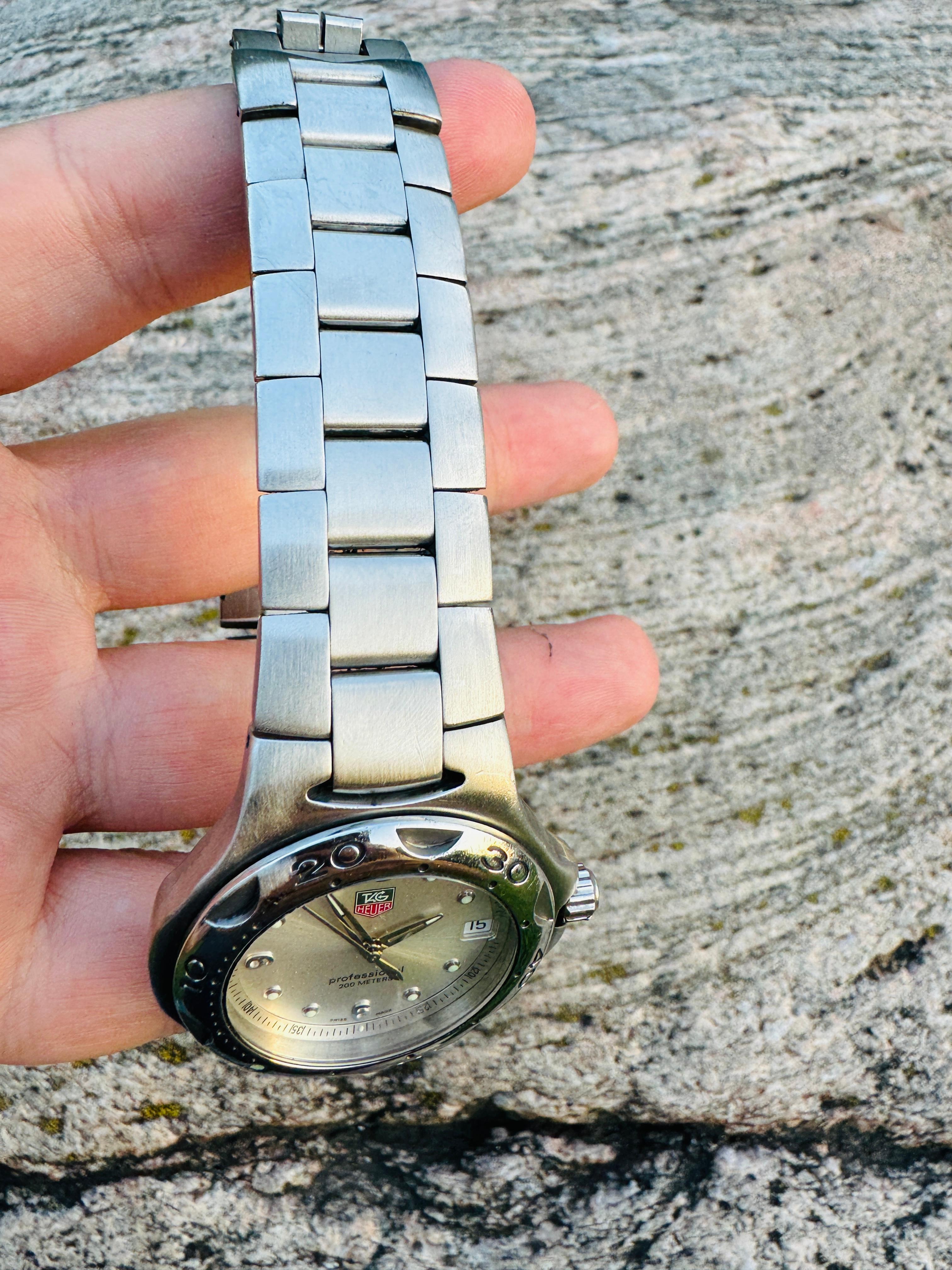 TAG Heuer Kirium WL1114-0 Professional 200m Edelstahl Herrenuhr 6