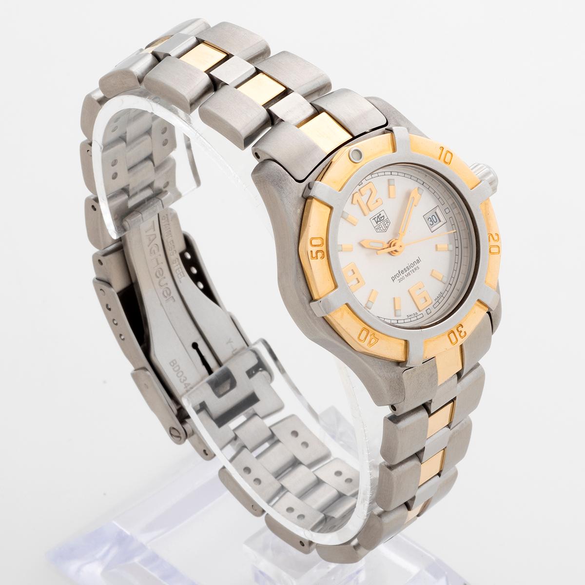 Tag Heuer Ladies 2000 Exclusive WN1353, Oro amarillo / Acero inoxidable, B&P's en Excelente Estado en Canterbury, England