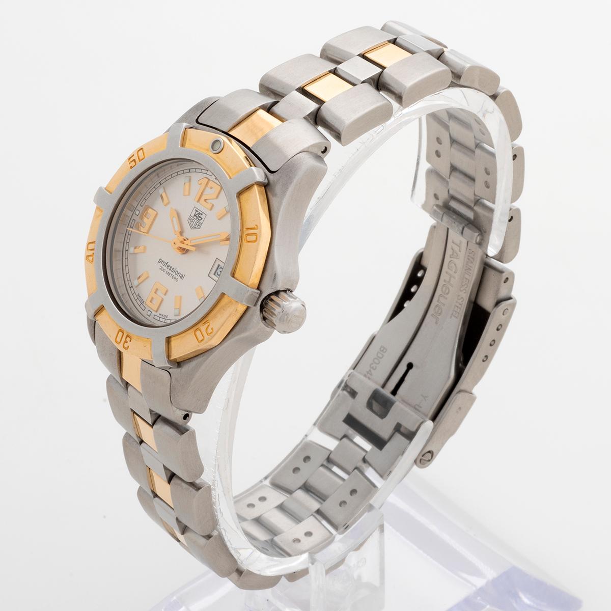 Femenino o masculino Tag Heuer Ladies 2000 Exclusive WN1353, Oro amarillo / Acero inoxidable, B&P's