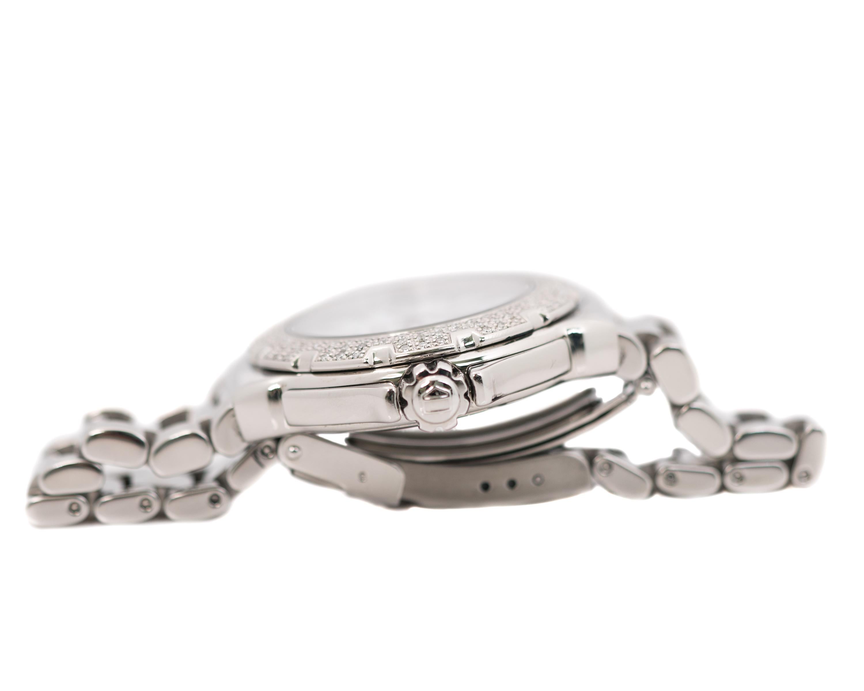 Contemporary TAG Heuer Ladies Stainless Steel Diamond Formula 1 Quartz Wrist Watch