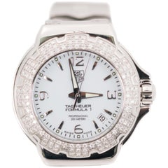 TAG Heuer Ladies Stainless Steel Diamond Formula 1 Quartz Wrist Watch