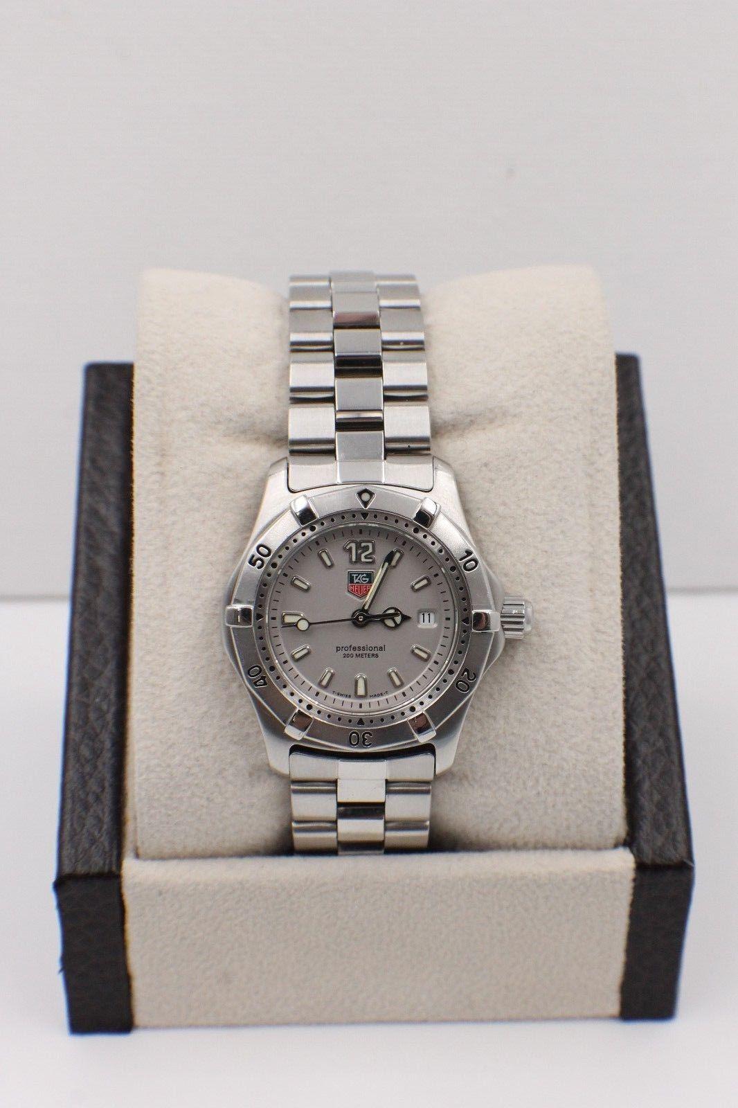 TAG Heuer Ladies WK1312 Professional Stainless Steel with Box and Booklets 3