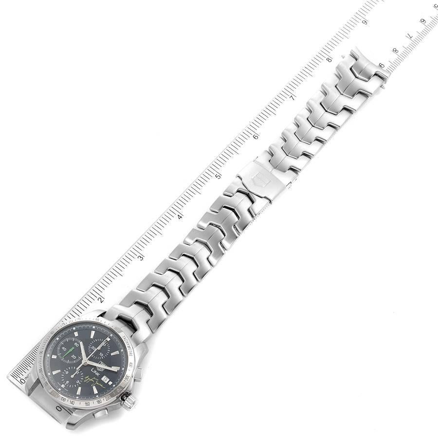TAG Heuer Link Ayrton Senna Limitierte Stahl-Herrenuhr CJF2113.BA0576 im Angebot 5