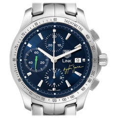 TAG Heuer Link Ayrton Senna Limitierte Stahl-Herrenuhr CJF2113.BA0576