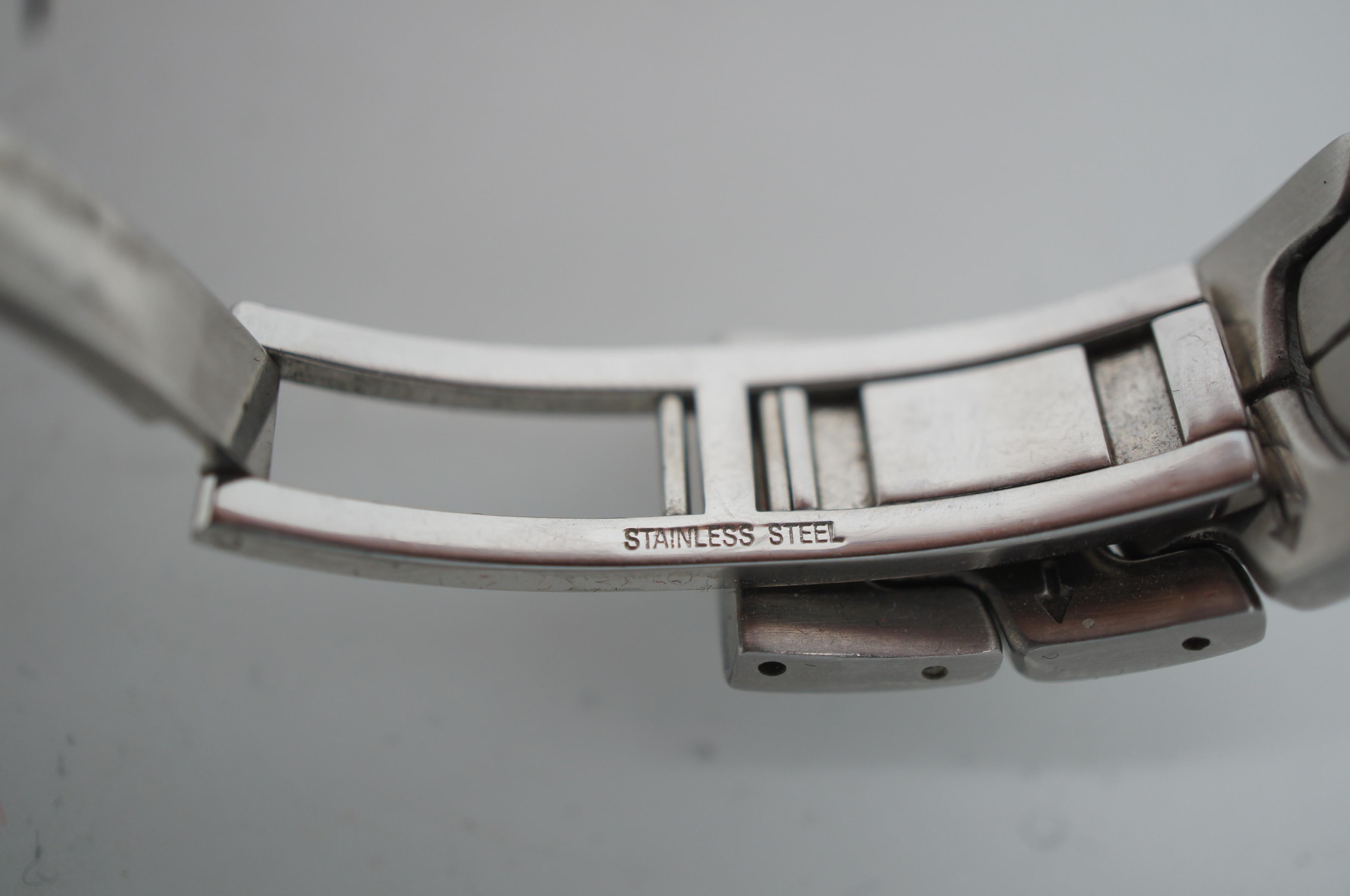 20th Century TAG Heuer Link Calibre 36 Chronograph Men's Quartz Wristwatch Yoshi Kawaguchi For Sale