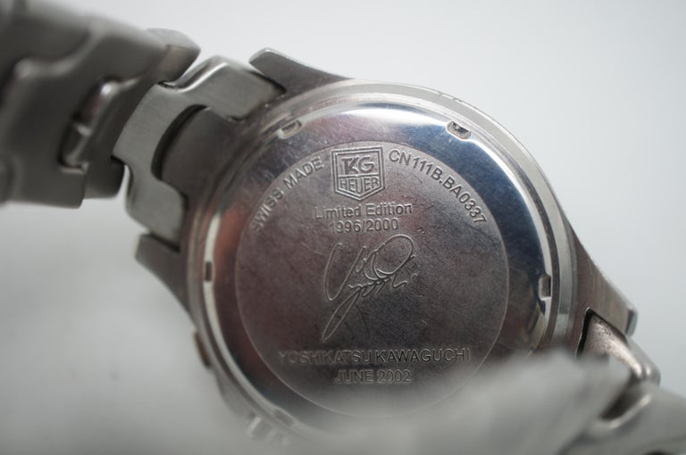 Tag heuer yoshikatsu kawaguchi limited edition 2002 price top