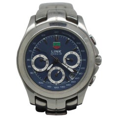 TAG Heuer Link Calibre 36 Cronógrafo Reloj de pulsera de cuarzo para hombre Yoshi Kawaguchi