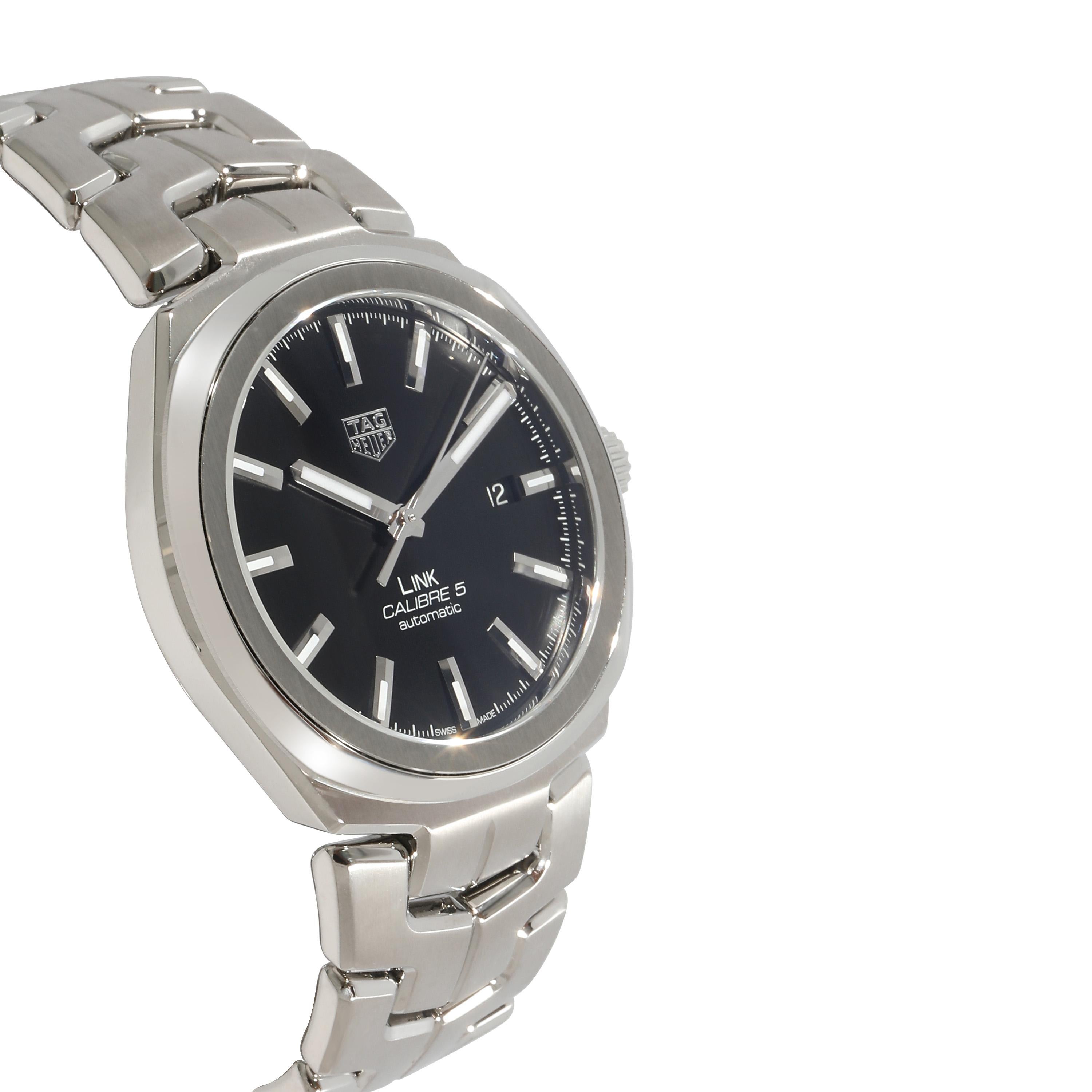 Tag Heuer Glieder Kaliber 5 WBC2110.BA0603 Herrenuhr in  Rostfreier Stahl 1