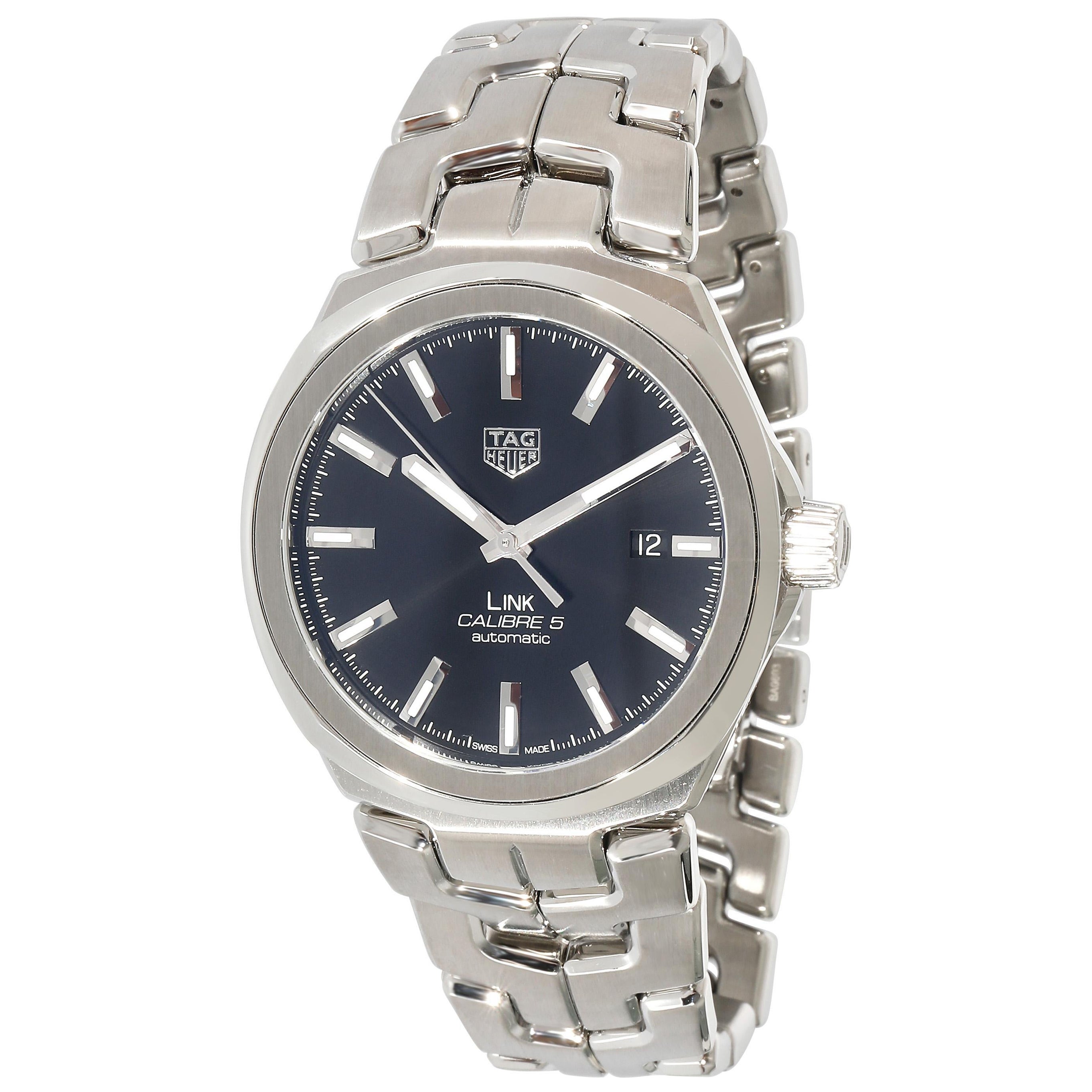 Tag Heuer Glieder Kaliber 5 WBC2110.BA0603 Herrenuhr in  Rostfreier Stahl