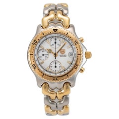 Tag Heuer Link CG2120-RO 39MM Montre chronographe en acier inoxydable deux tons