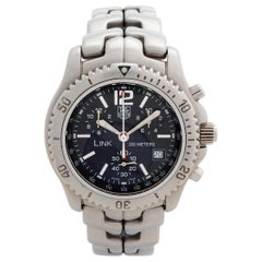 TAG Heuer Link Chronograph CT1111-0, "Jason Bourne", Box & Papers