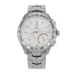 TAG Heuer Link Chronograph Silver Dial Steel Quartz Men's Watch CAT7011.BA0952