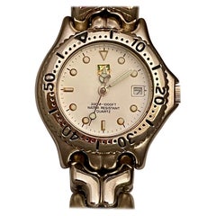 Used TAG Heuer Link Date Series White Dial Stainless Steel Ladies Watch