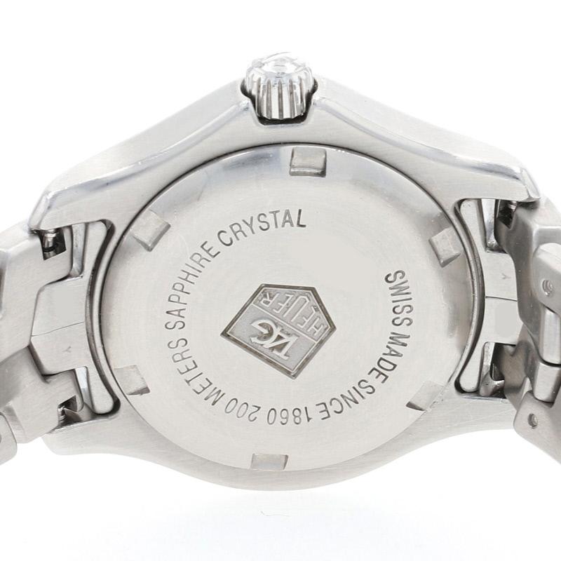 TAG Heuer Link Ladies Wristwatch, Stainless Steel Quartz 2 Year Warranty WJF1314 2