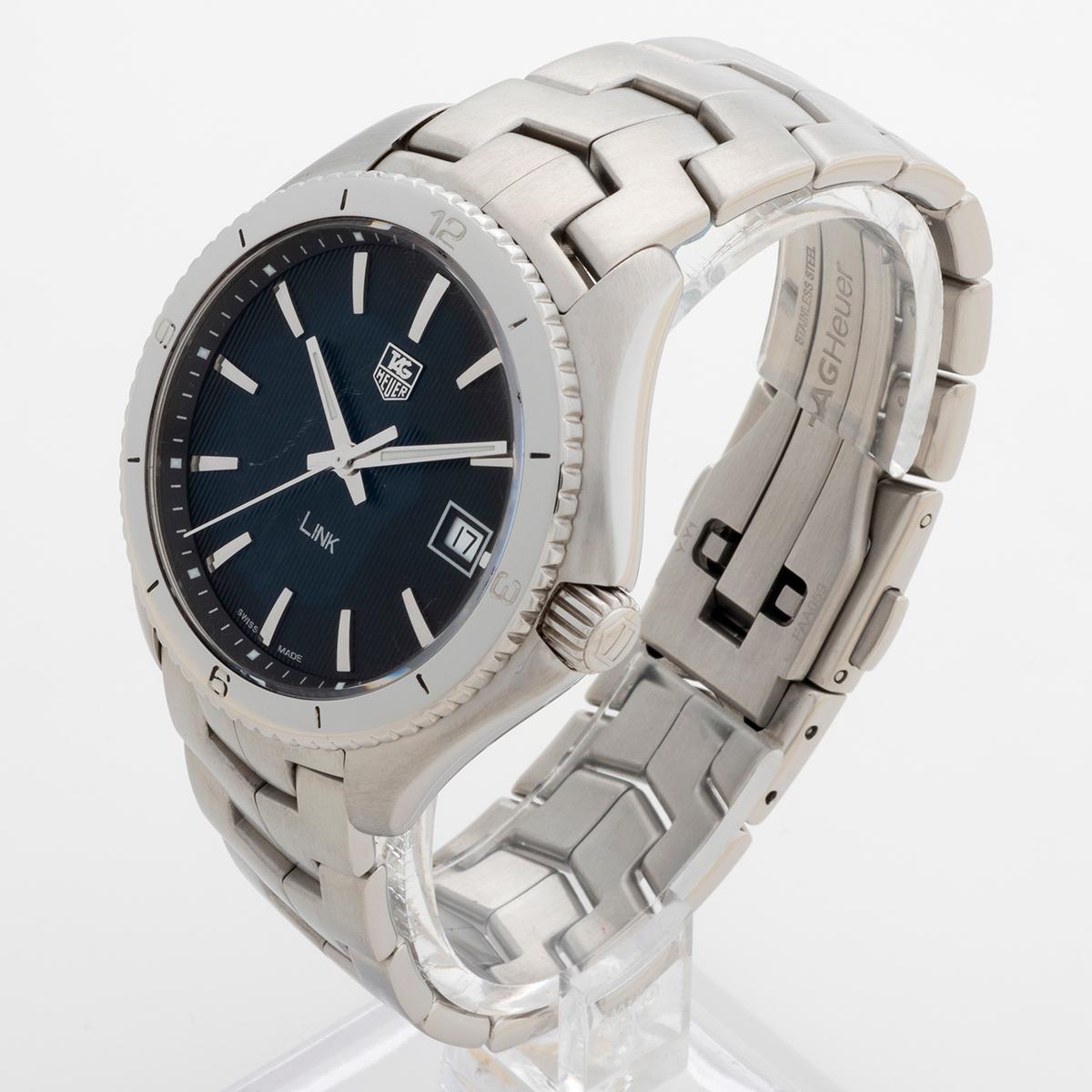 Women's or Men's TAG Heuer Link Ref WAT111-0, Full Set, Outstanding Condition, Superb & Rare Ref.