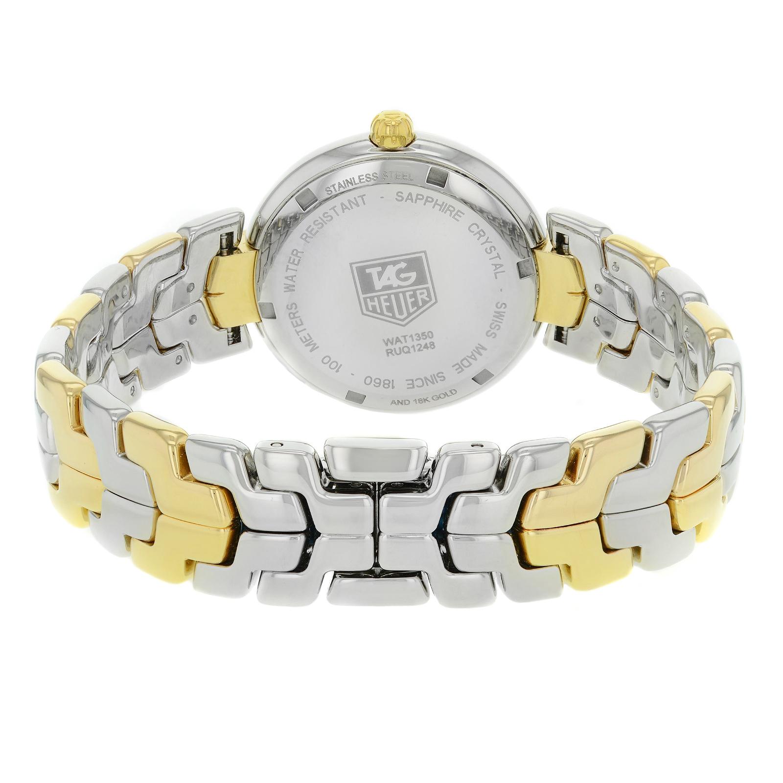 tag heuer 18k gold watch