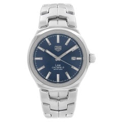 TAG Heuer Link Stainless Steel Blue Dial Automatic Mens Watch WBC2112.BA0603