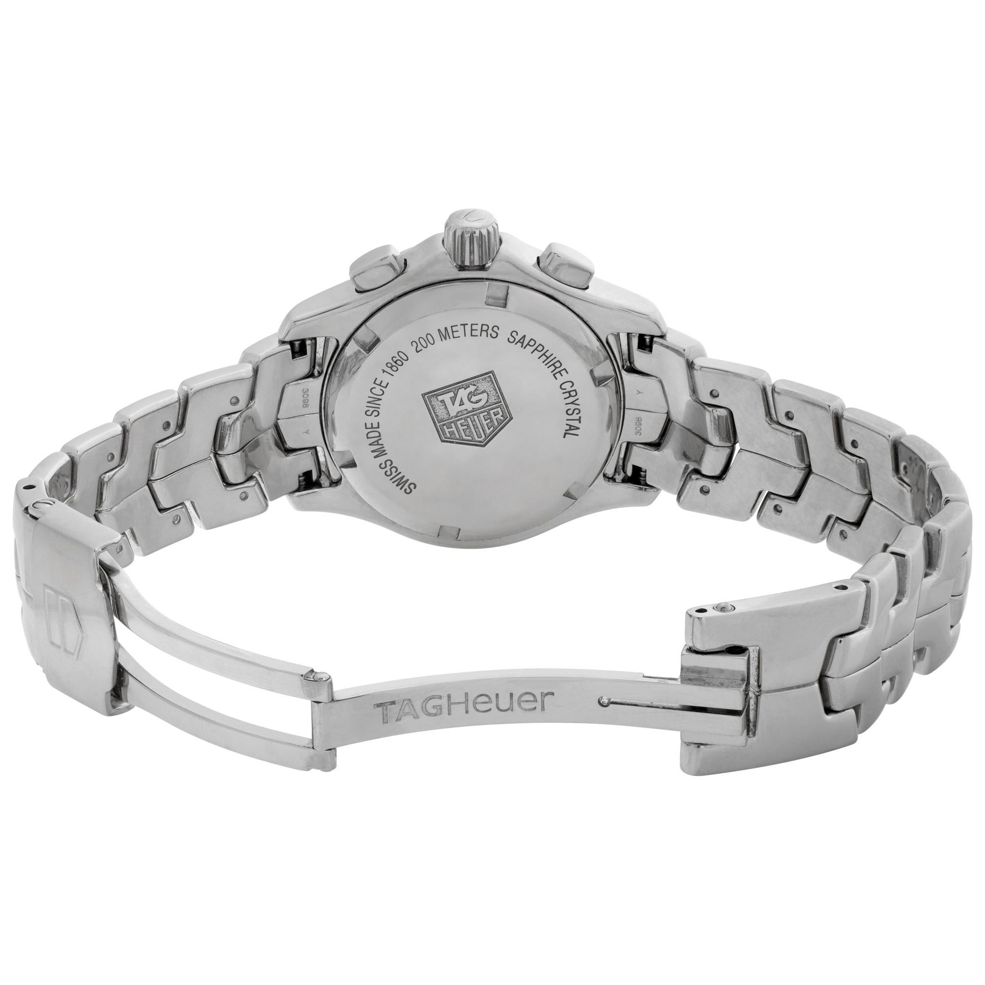 Women's Tag Heuer Link stainless steel Quartz Wristwatch Ref CJF1314 For Sale