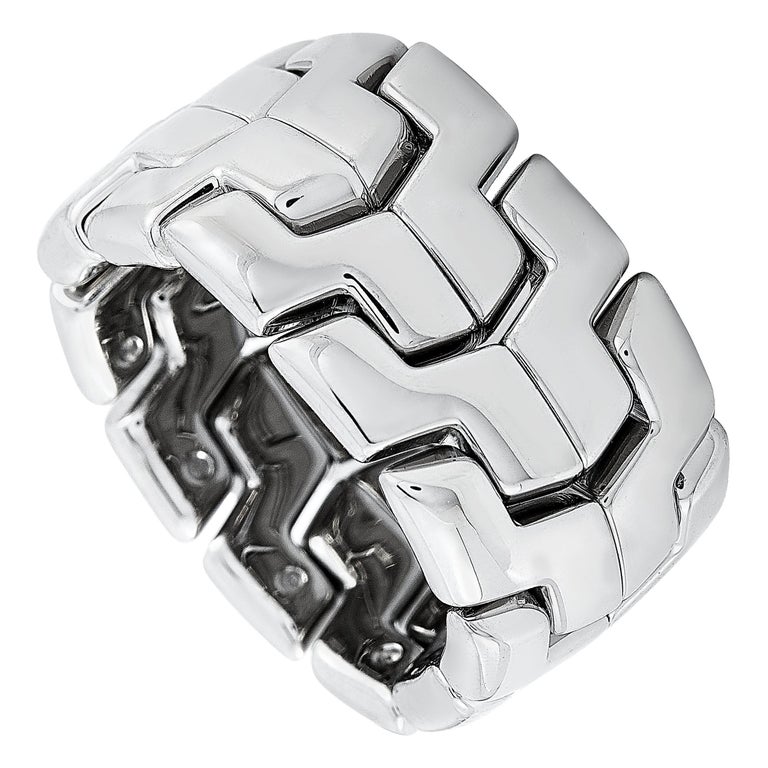 TAG Heuer Link Stainless Steel Ring at 1stDibs tag heuer rings, tag heuer ring mens