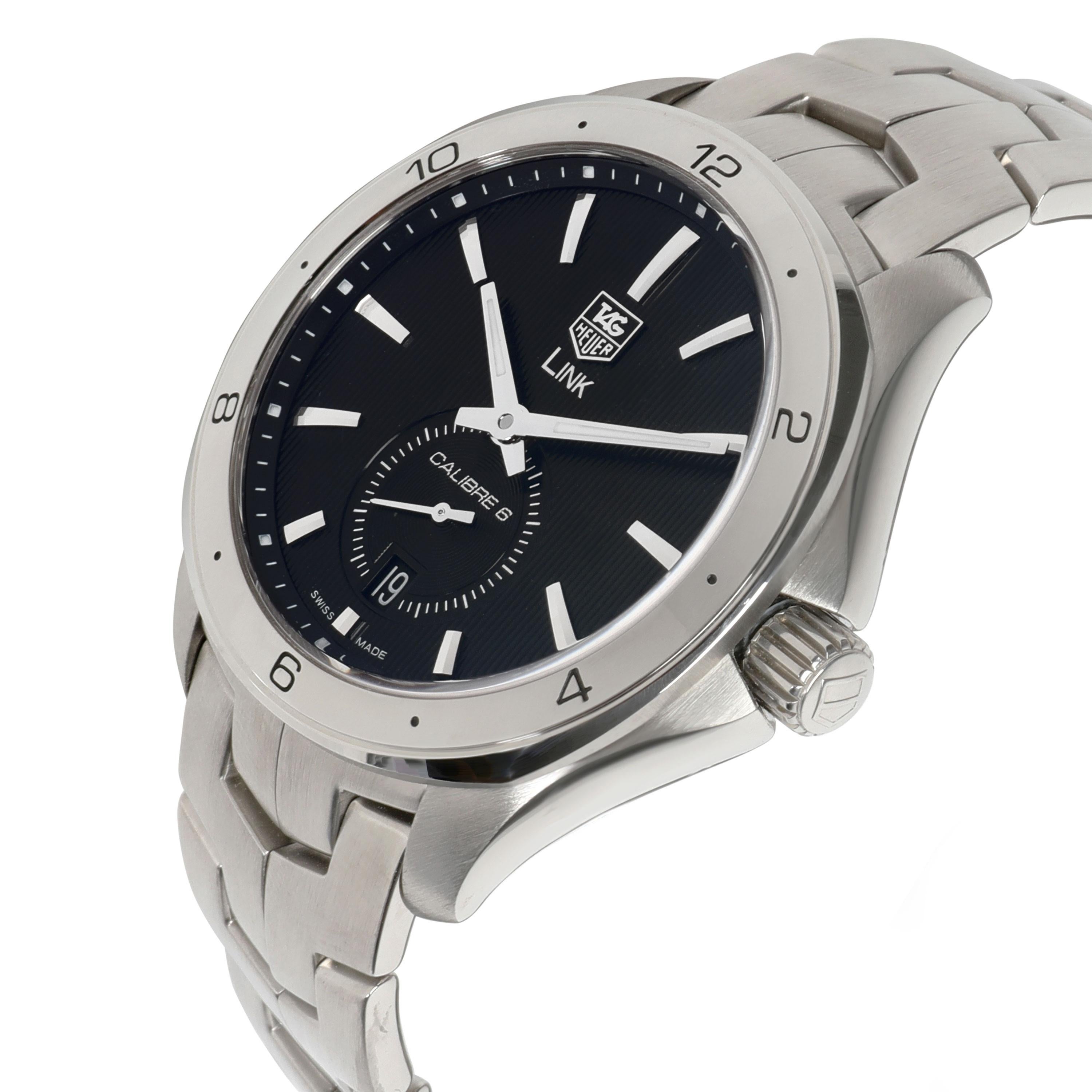 TAG Heuer Link WAT2110.BA0950 Men's Stainless Steel Watch For Sale at  1stDibs