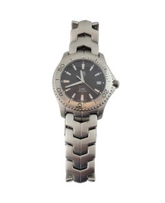 Montre à maillons Heuer 39mm Quartz WJ1110-0 en acier inoxydable n° 17228