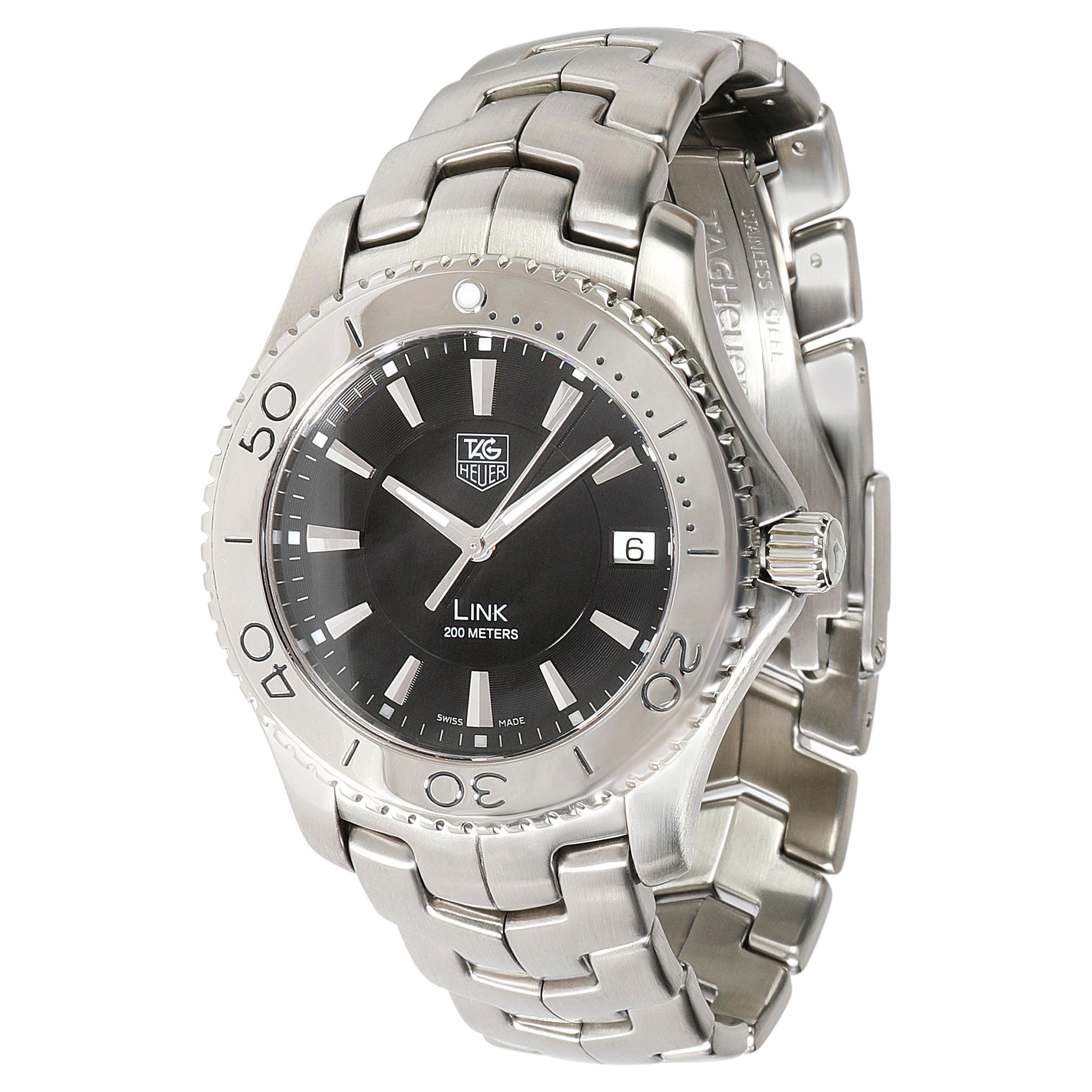TAG Heuer Link WJ11140 Men's Quartz Watch Stainless Steel MOP Dial at