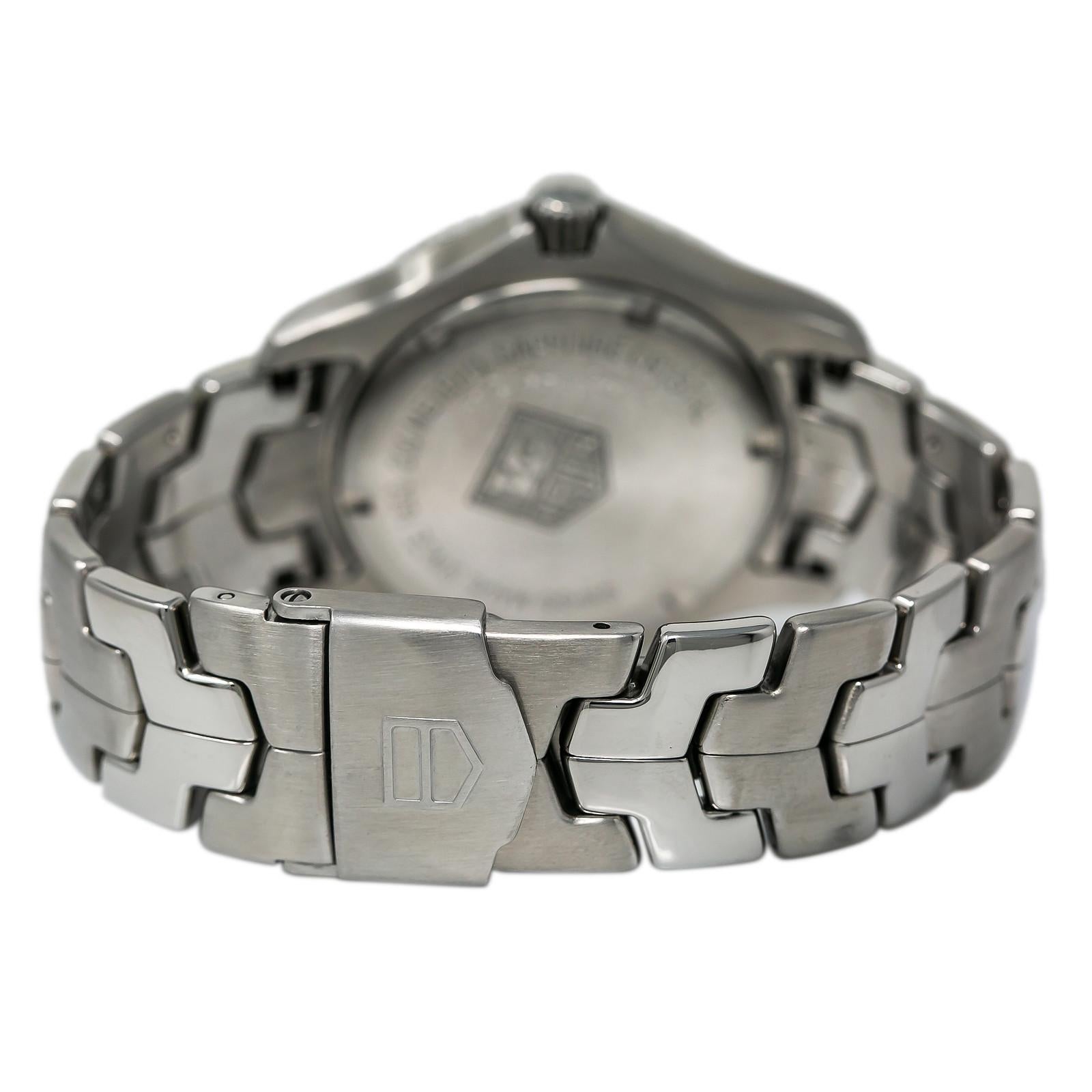 Contemporary TAG Heuer Link WJ1114-0, Mother of Pearl Dial, Certified