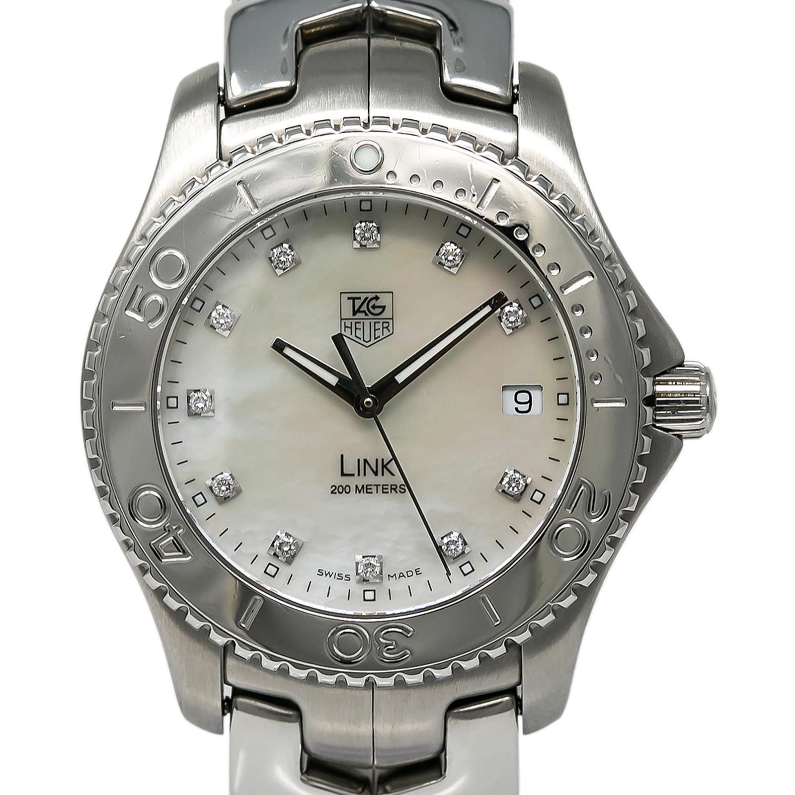 TAG Heuer Link WJ1114-0, Mother of Pearl Dial, Certified 1