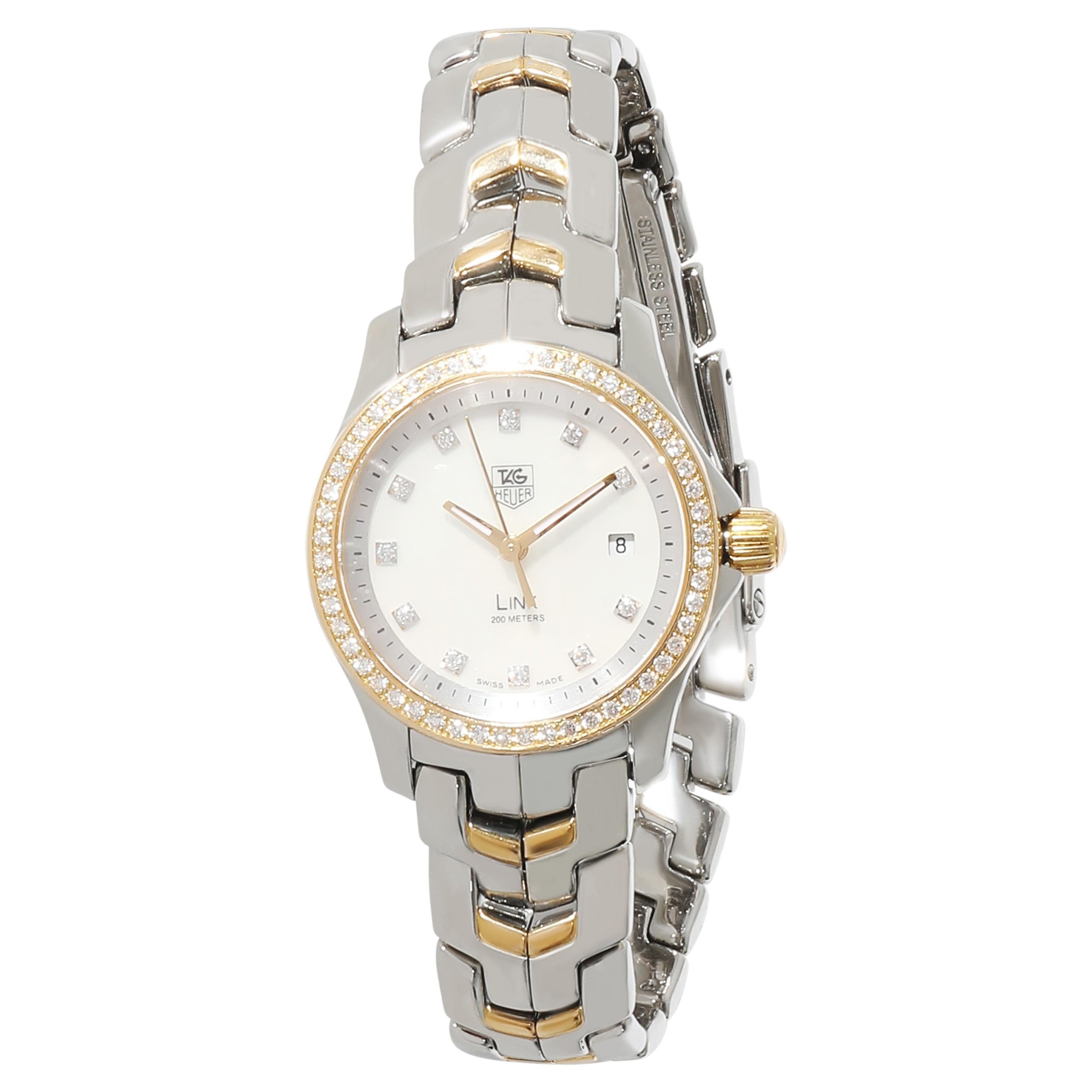 Tag Heuer Link WJF1354.BB0581 Women's Watch in 18kt Stainless Steel/Yellow Gold