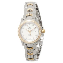 Montre pour femme Tag Heuer Link WJF1354.BB0581 en acier inoxydable 18kt/or jaune