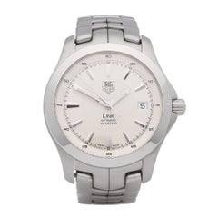 TAG Heuer Link WJF2111 Men Stainless Steel Automatic Watch