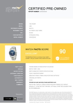 Tag Heuer Link WJ2110, schwarzes Zifferblatt, zertifiziert Authentisch