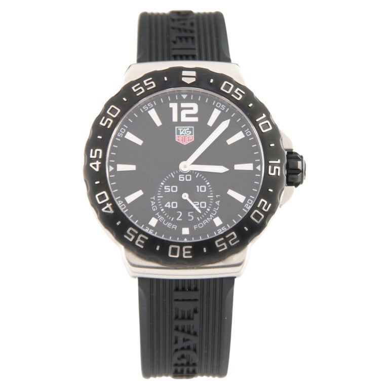 Tag Heuer Men's CAH1110.FT6024 Formula 1 Chronograph Black Rubber Watch